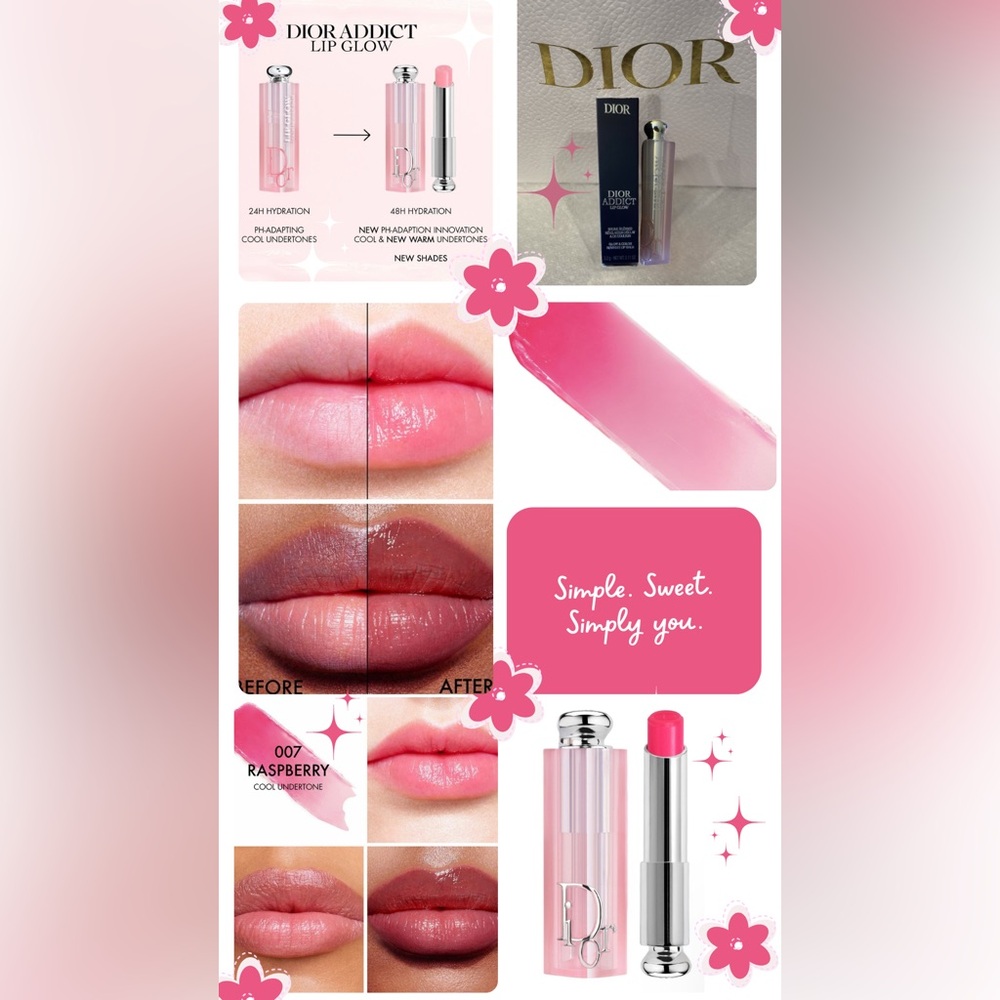 Dior Addict Hydrating Lip Balm - Raspberry
